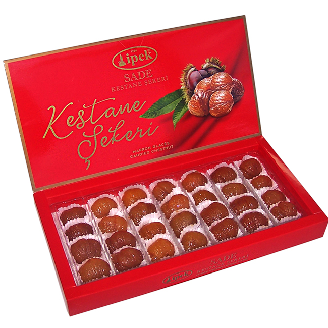 Kestane Şekeri Sade Büyük Boy 650 GR