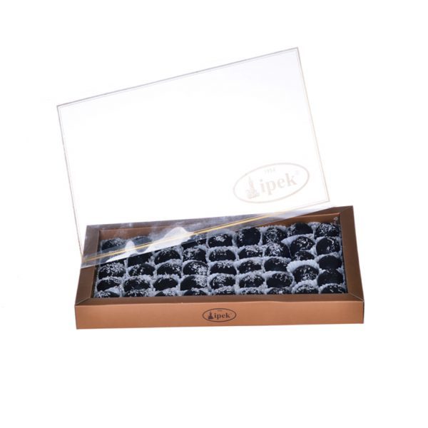 Çikolata Kaplı Kestane Şekeri Şeffaf Kutu 800 GR