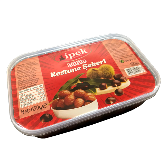 Kestane Şekeri Bütün Kase 650 GR