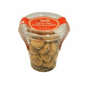 Çörek Otlu Tuzlu Bardak Kurabiye 120 gr